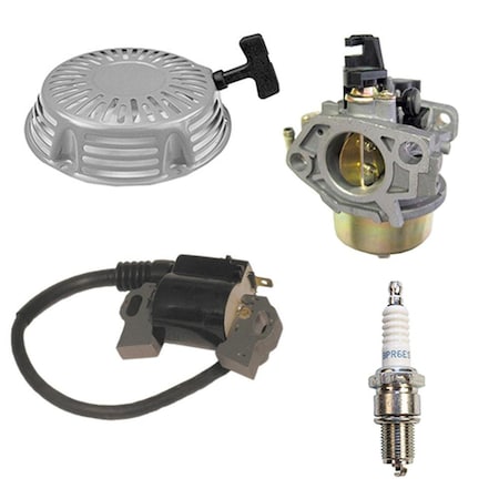 Aic Replacement Parts Recoil Air Filter Carburetor Ignition Coil Plug Fits Honda GX340 11HP GX390 13HP 7131-TuneUpKit